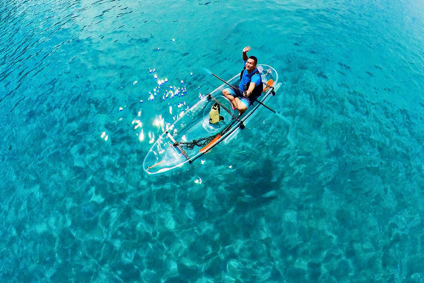 Clear Kayak Tour – Niijima Ecotours YABIYO